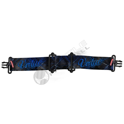 Virtue Paintball VIO Goggle Strap - Script Blue