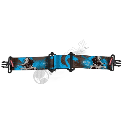 Virtue Paintball VIO Goggle Strap - Dragon Slayer Cyan