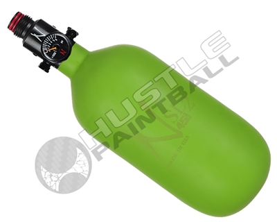 Ninja Paintball 45 cu 4500 psi "SL2" Carbon Fiber HPA Tank - Lime (Cerakote Finish)