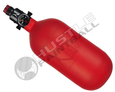 Ninja Paintball 45 cu 4500 psi "SL2" Carbon Fiber HPA Tank - Red (Cerakote Finish)