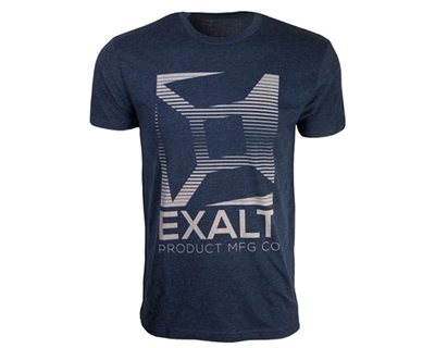 Exalt Knockout T-Shirt - Navy/Grey