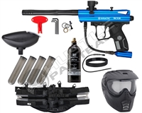 Kingman Spyder Victor Epic Paintball Marker Package - Gloss Blue