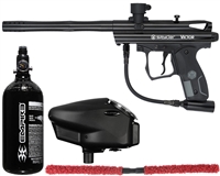 Kingman Spyder Victor Core Paintball Marker Package