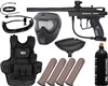 Kingman Spyder Victor Heavy Gunner Paintball Marker Package