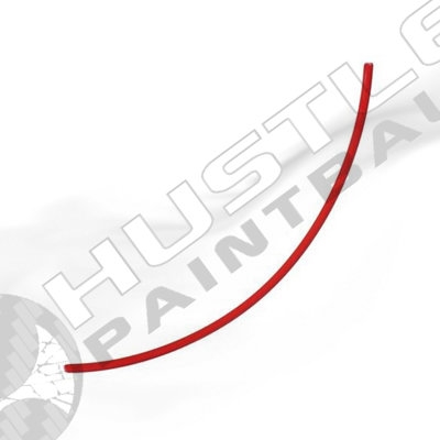 Hustle Paintball Macroline Hose - 25 pack - Red