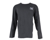 Valken Stitched Logo Long Sleeve Shirt - Grey