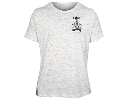 HK Army T-Shirt - Stabbed - White Marble