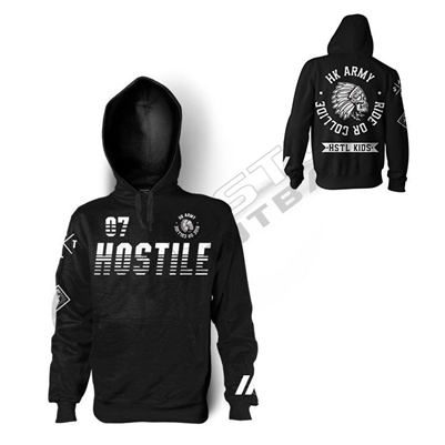 HK Army Pullover Hoodie - Speed - Black