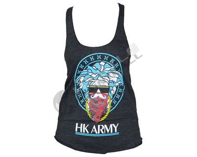 HK Army Girls Tank Top - Medusa - Black