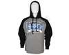 HK Army Pullover Hoodie - Royal - Grey/Black