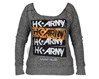 HK Army Girl's Sweater - Posted - Charcoal Grey