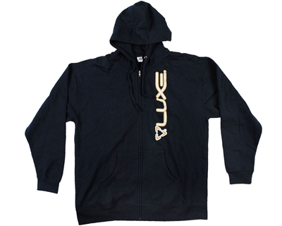 DLX Technology Luxe Zip Up Hoodie - Navy Blue