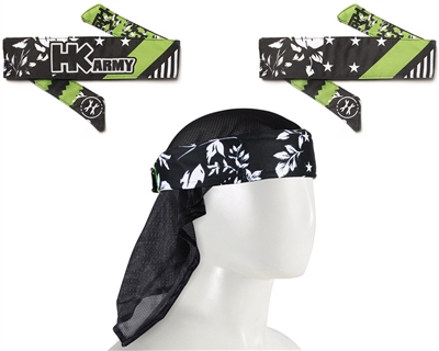 HK Army Headband/Headwrap - Reign Green