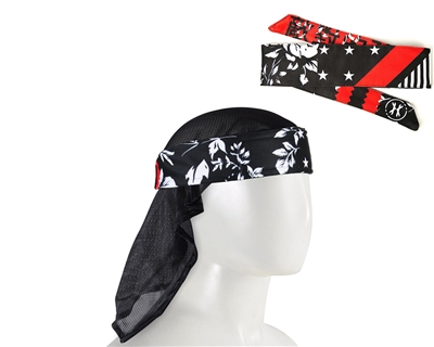 HK Army Headband/Headwrap - Reign Red