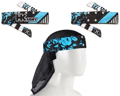 HK Army Headband/Headwrap - Reign Turquoise