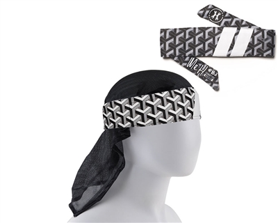 HK Army Headband/Headwrap - Mr. H Stahk Charcoal