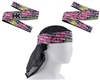 HK Army Headband/Headwrap - Splatter Neon