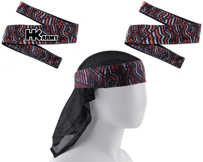 HK Army Headband/Headwrap - Static Lava