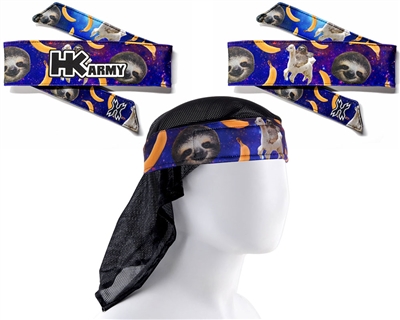 HK Army Headband/Headwrap - Sloth Party