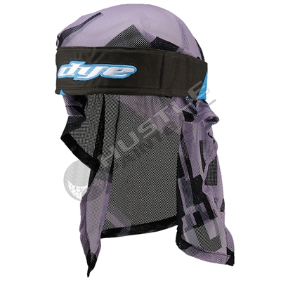 Dye Precision Head Wrap - Airstrike - Cyan/Black