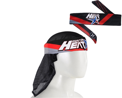 HK Army Headband/Headwrap - Houston Heat Angles