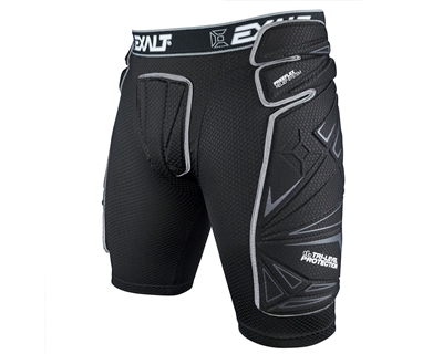 Exalt Paintball FreeFlex Protective Slide Shorts - Black