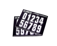 HK Army Loader Number Sticker Pack - White