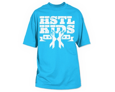 HK Army T-Shirt - Stencil - Turquoise