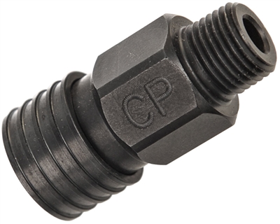 HPA Fill Station Quick Disconnect Coupler - Male - Black - Custom Products
