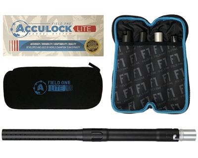 Field One Barrel Kit - Acculock Lite - Autococker Threaded - Dust Black