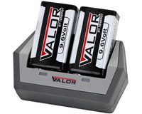 Tenergy Rechargeable Battery & Charger Kit - 9.6v 230mAh - Valor