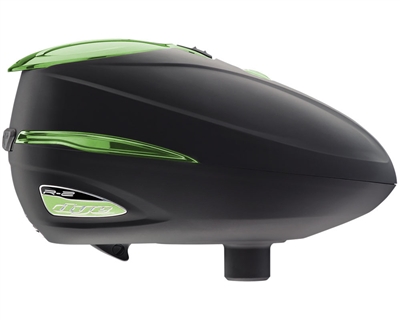 Dye Precision R2 Hopper/Quick Feed Combo - Black/Lime