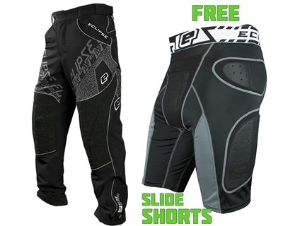 Planet Eclipse Paintball Pants w/ FREE Overload G2 Slide Shorts Combo Package - Program