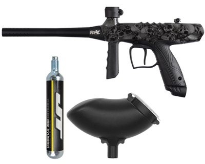 Tippmann Paintball Bonus Marker Combo Pack -  Gryphon FX w/90 Gram Disposable CO2 Tank