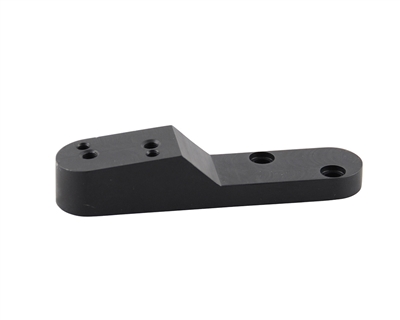 Taso Paintball Drop Forward Rail (Black) - Inline & Offset Holes