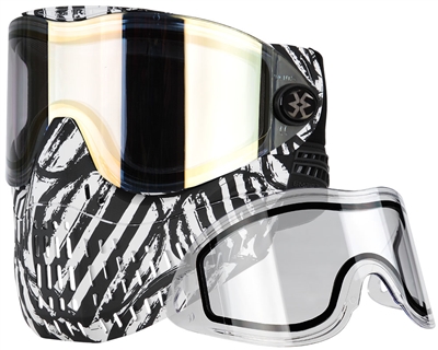 Empire E-Flex Thermal Paintball Goggle - LE Zebra