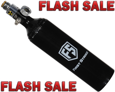 FLASH SALE - First Strike Paintball Guerrilla 26 ci 3000 psi Aluminum Flat Bottom Tank