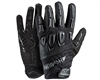 HK Army Paintball Full Finger Gloves - Hardline Armored - Blackout