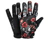 HK Army Paintball Full Finger Gloves - Freeline Knucklez - Tropical Skull