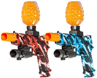 GELSTRIKE - Storm Pistol Rapid Blaster - 2-Pack Bundle - Red & Blue