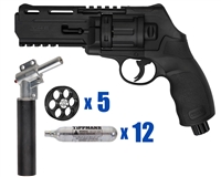 T4E 50 CAL TR50 11 Joule Revolver Home Defense - Basic Kit 1