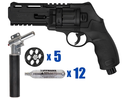 T4E 50 CAL TR50 11 Joule Revolver Home Defense - Basic Kit 1