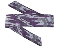HK Army Headband/Headwrap - Hostilewear - Snakes Purple