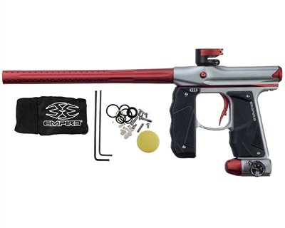 Empire Paintball Marker - Mini GS - Dust Grey/Red