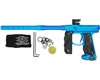 Empire Paintball Marker - Mini GS w/ 2 Piece Barrel - Dust Blue/Dust Dark Blue