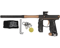 Empire Paintball Marker - Mini GS w/ 2 Piece Barrel - Dust Black/Dust Orange