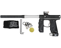 Empire Paintball Marker - Mini GS w/ 2 Piece Barrel - Dust Black/Dust Silver