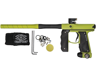 Empire Paintball Marker - Mini GS w/ 2 Piece Barrel - Dust Green/Dust Black