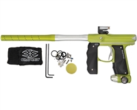 Empire Paintball Marker - Mini GS w/ 2 Piece Barrel - Dust Green/Dust Silver