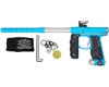 Empire Paintball Marker - Mini GS w/ 2 Piece Barrel - Dust Light Blue/Dust Silver